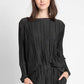 Like Pajamas Dressy Pleated Top