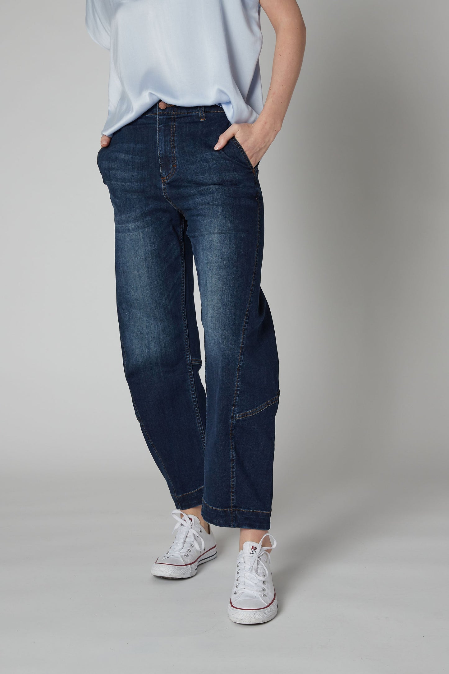 The Ultimate Barrel Denim Pants