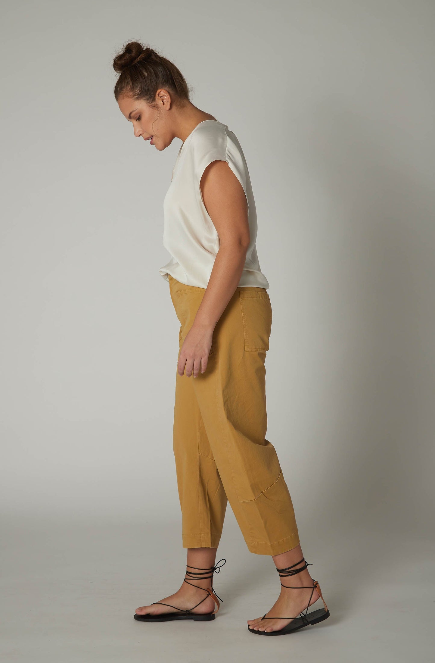 The Slouchy Soft Twill Pants