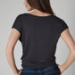 Easy Cowl Neck Bamboo Tee