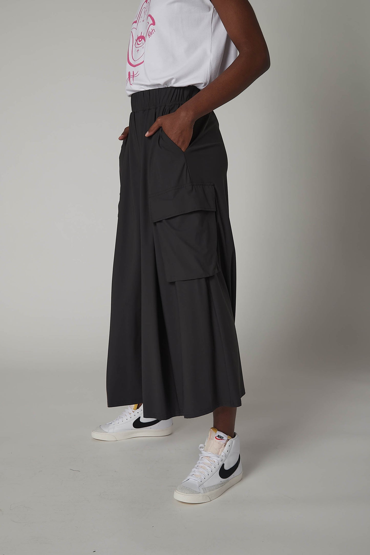 The Cargo Skirt Pants