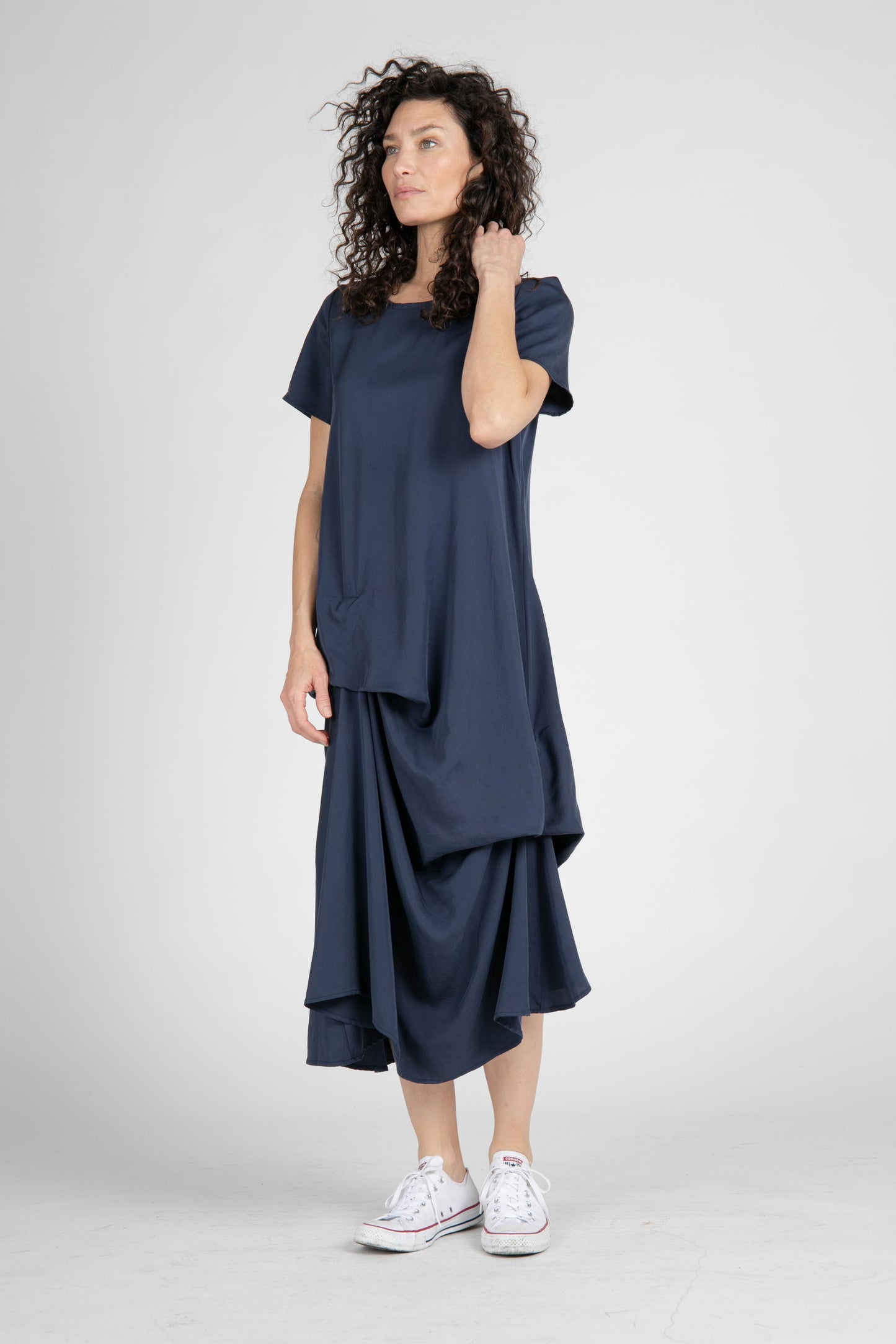 Mariah Drape Dress