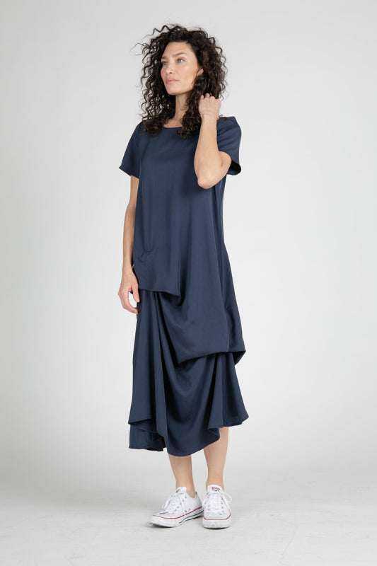 Mariah Drape Dress