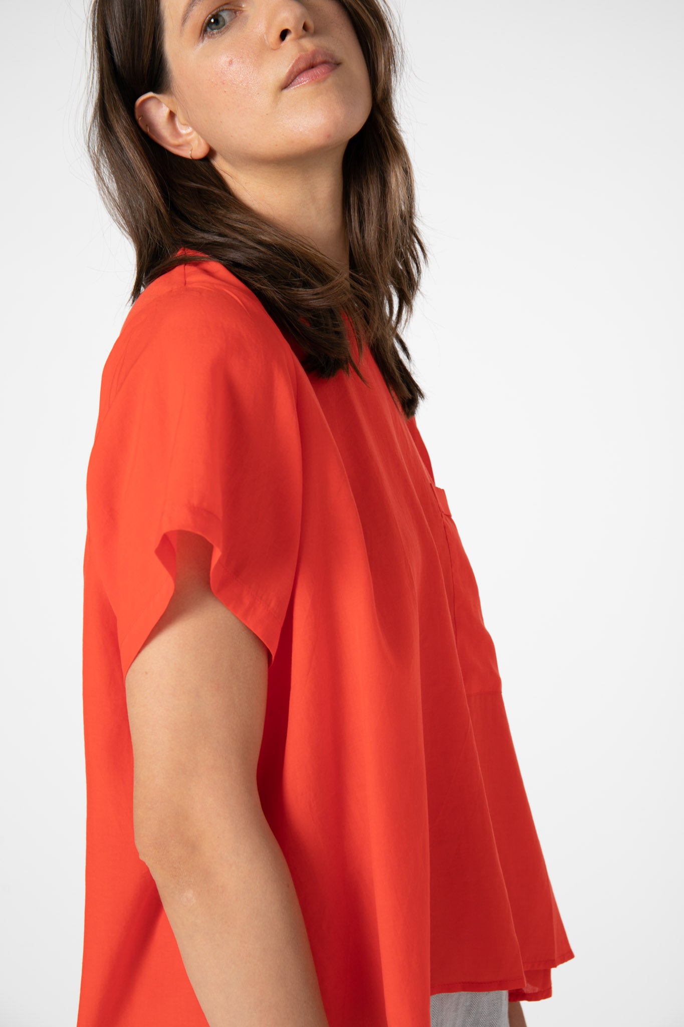 Oversized Hot Red T-Shirt