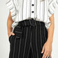 Monte Carlo Striped Wide Leg Pants