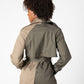 Twill Combo Trench Coat