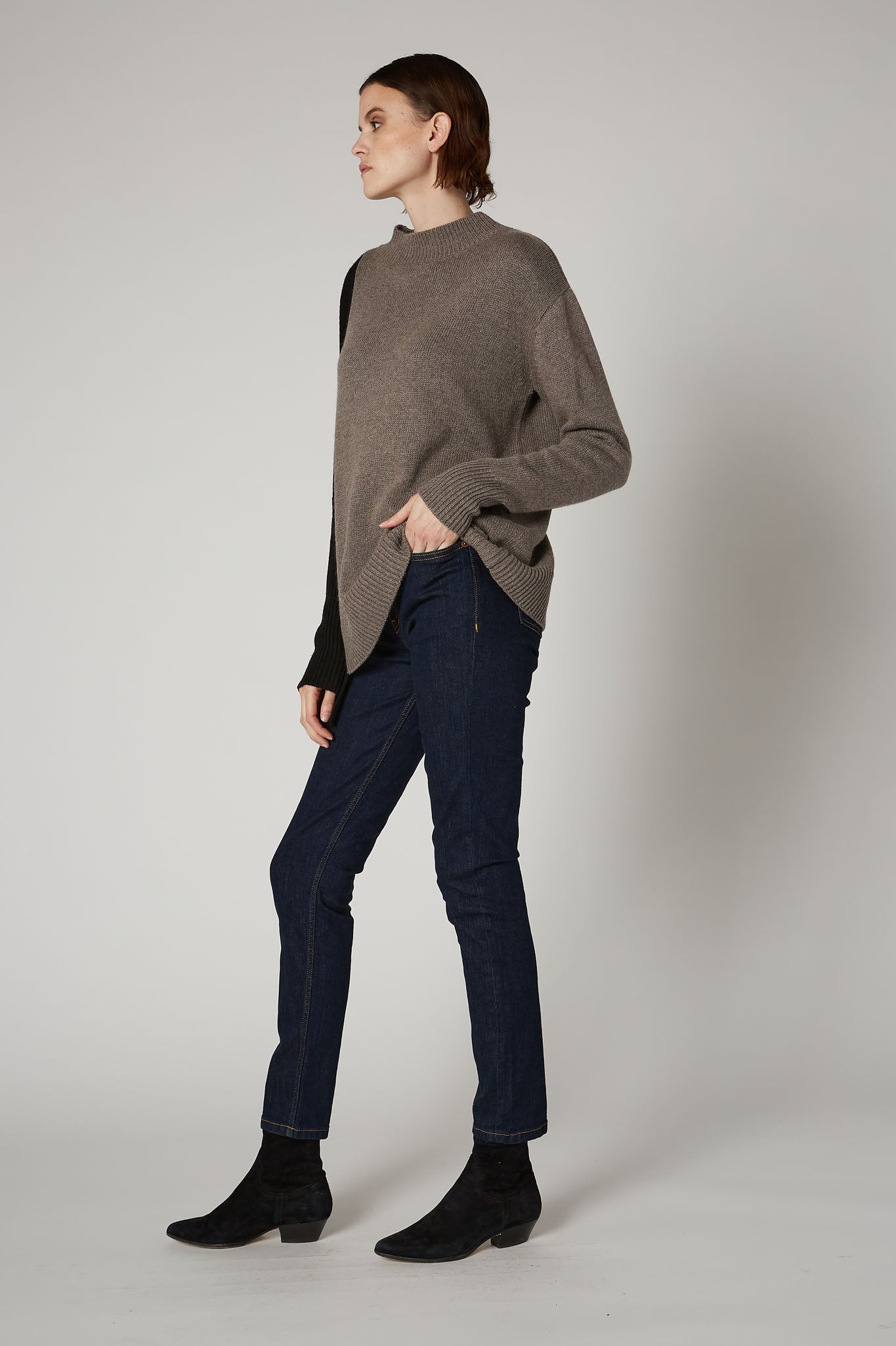 Better Half Asymmetric Sweater