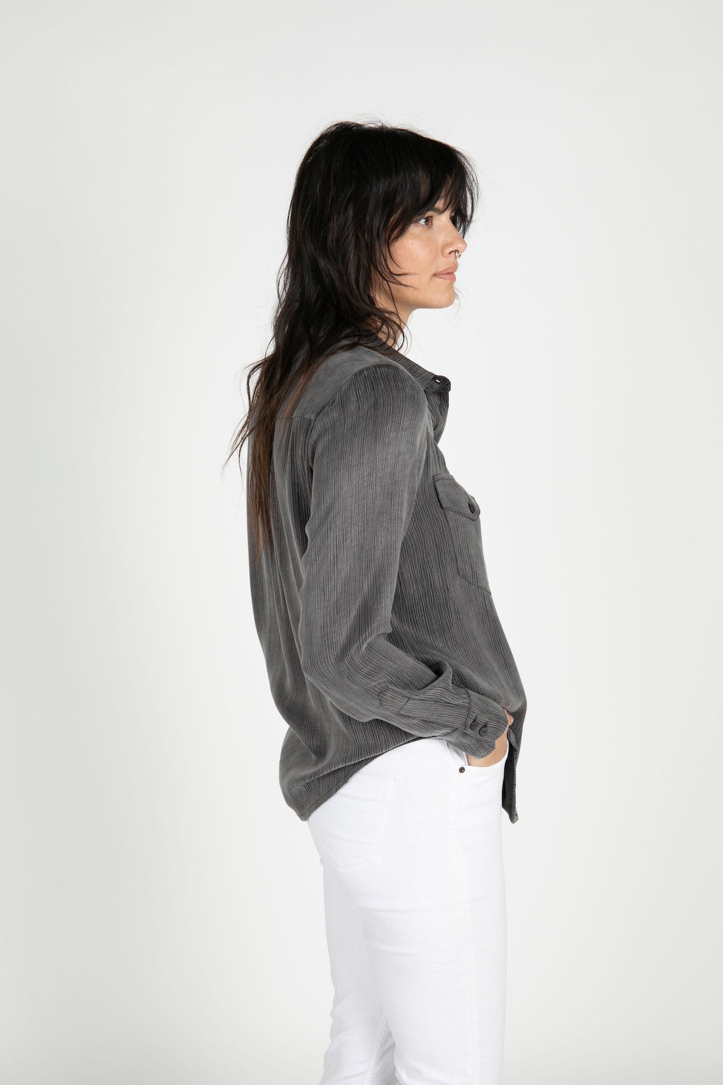 Buenos Aires Button Up Top