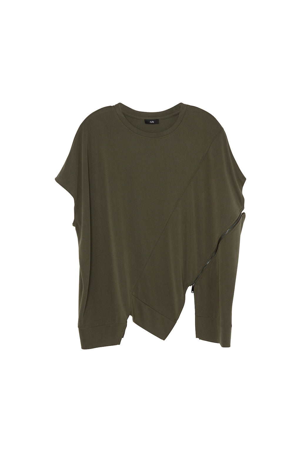 On the Edge Relaxed Zip Top
