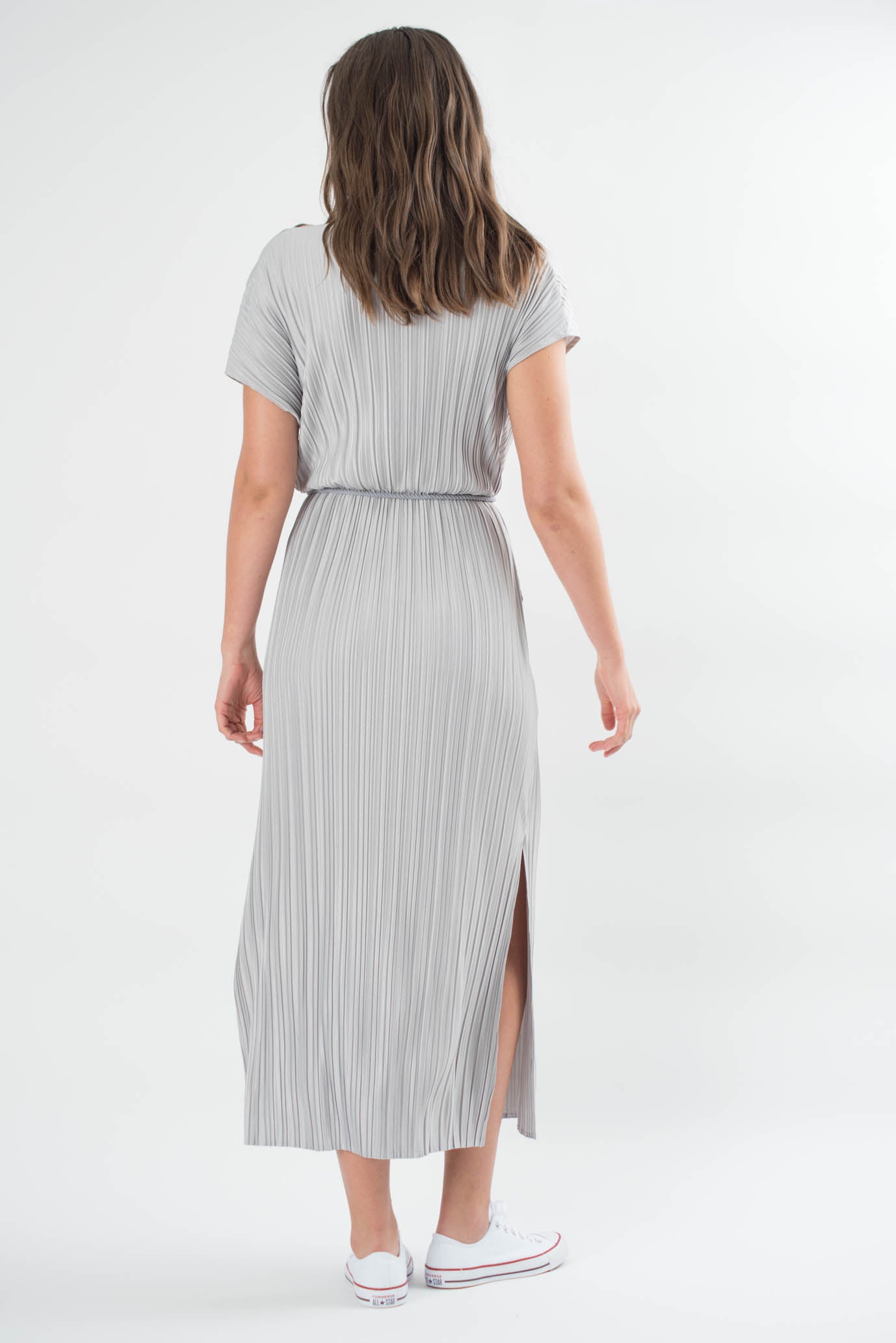 Constance Pleated Maxi Dress