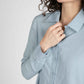 Brook Linen High Low Blouse