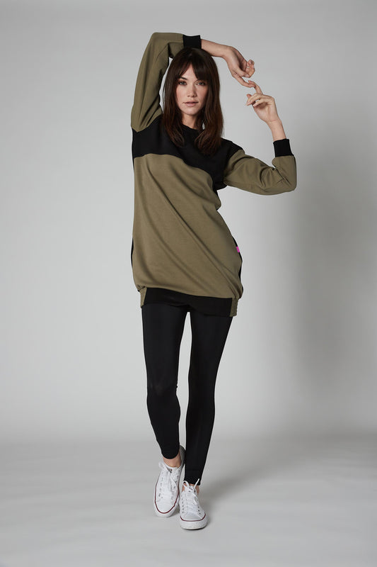 Effortless Scuba Tunic Dress