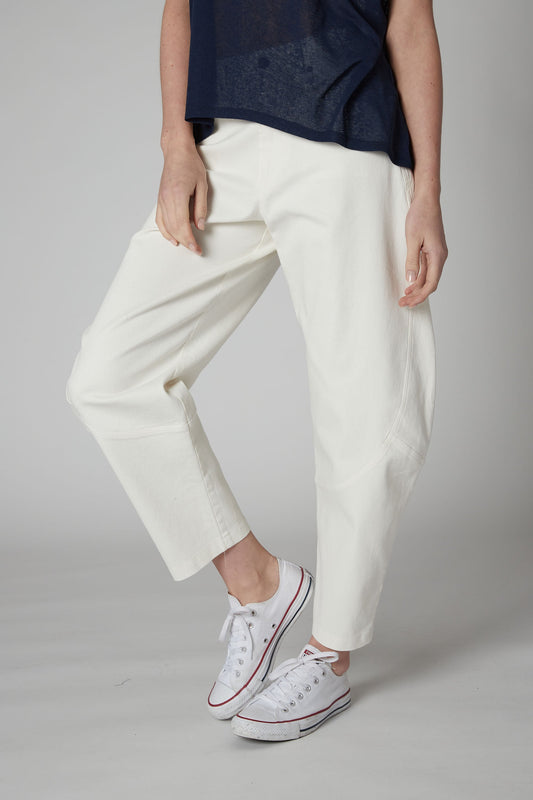 The Wide-ish Denim Pants