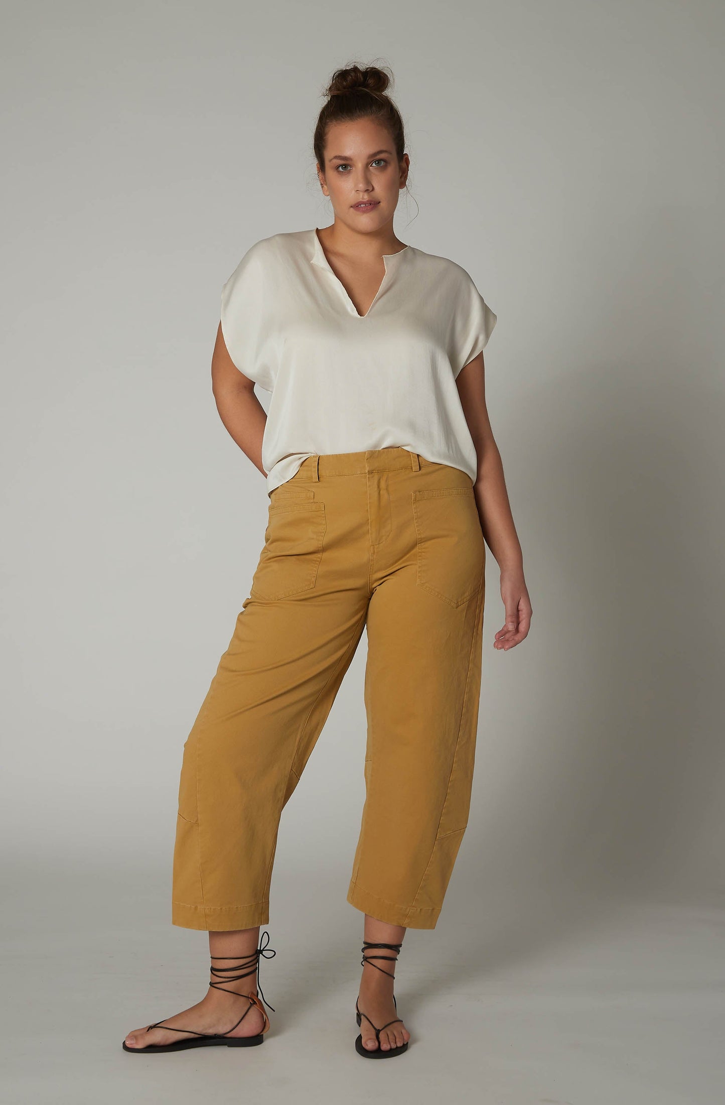The Slouchy Soft Twill Pants
