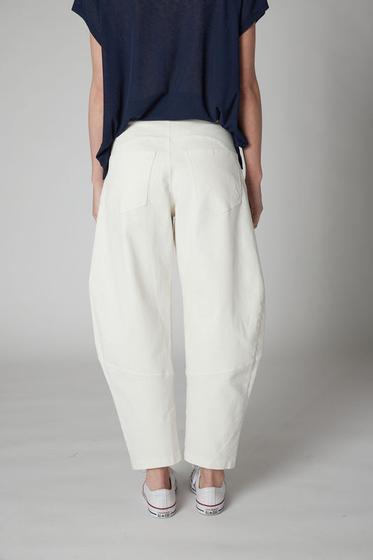 The Wide-ish Denim Pants