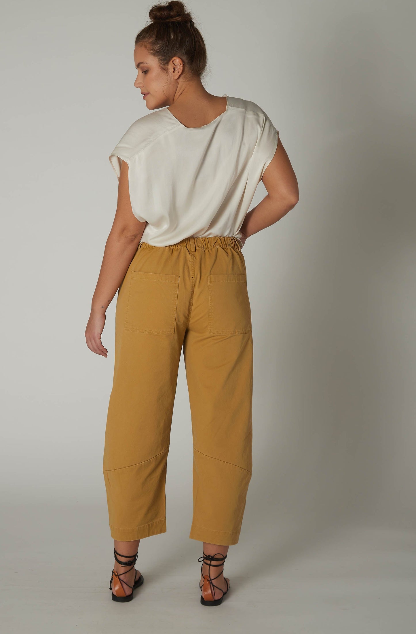 The Slouchy Soft Twill Pants