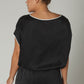 Almost a Tee Silk Blouse