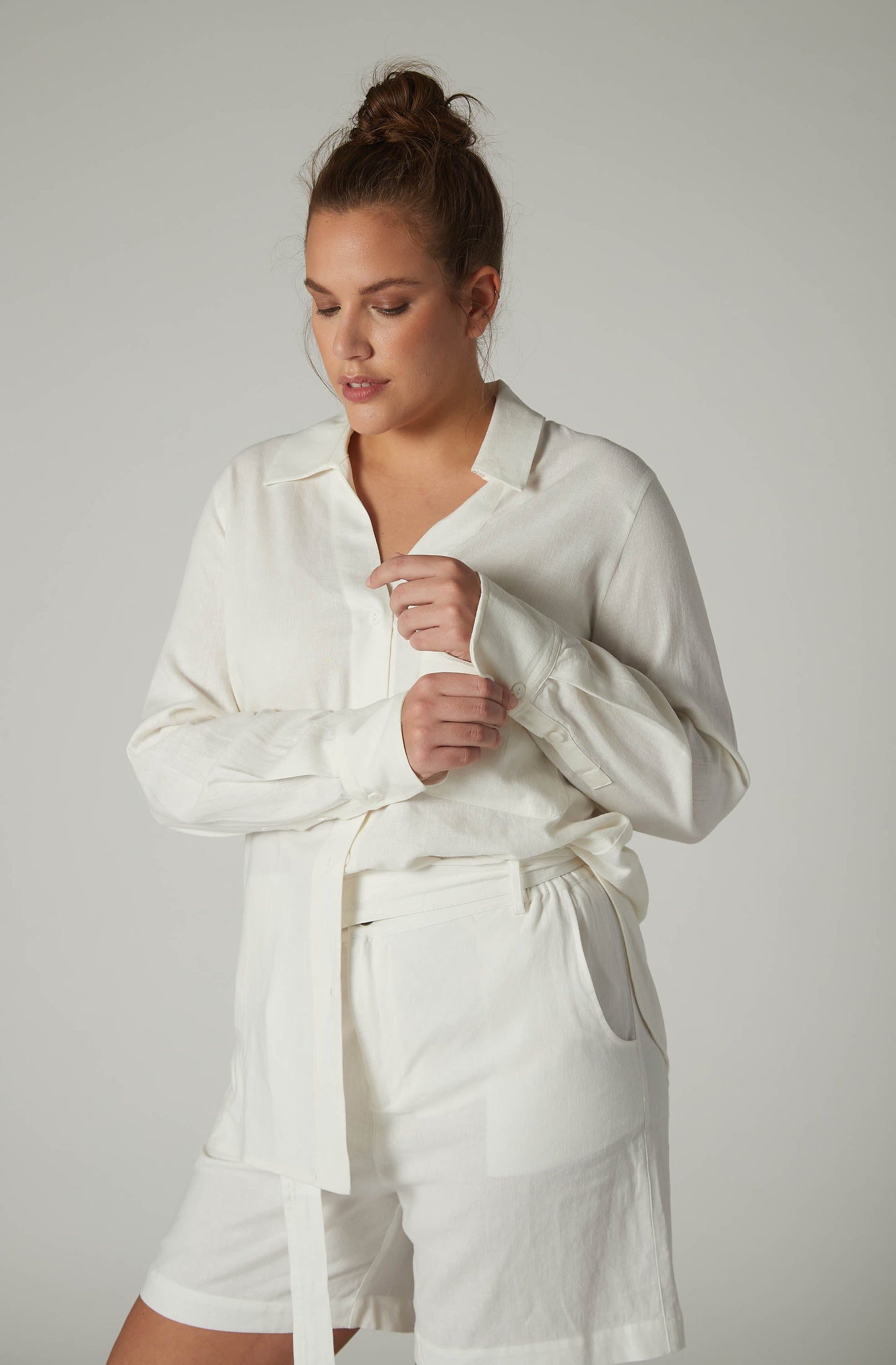 Linen Timeless Button Down Tunic