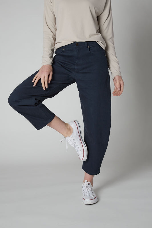 The Barrel Leg Denim Pants