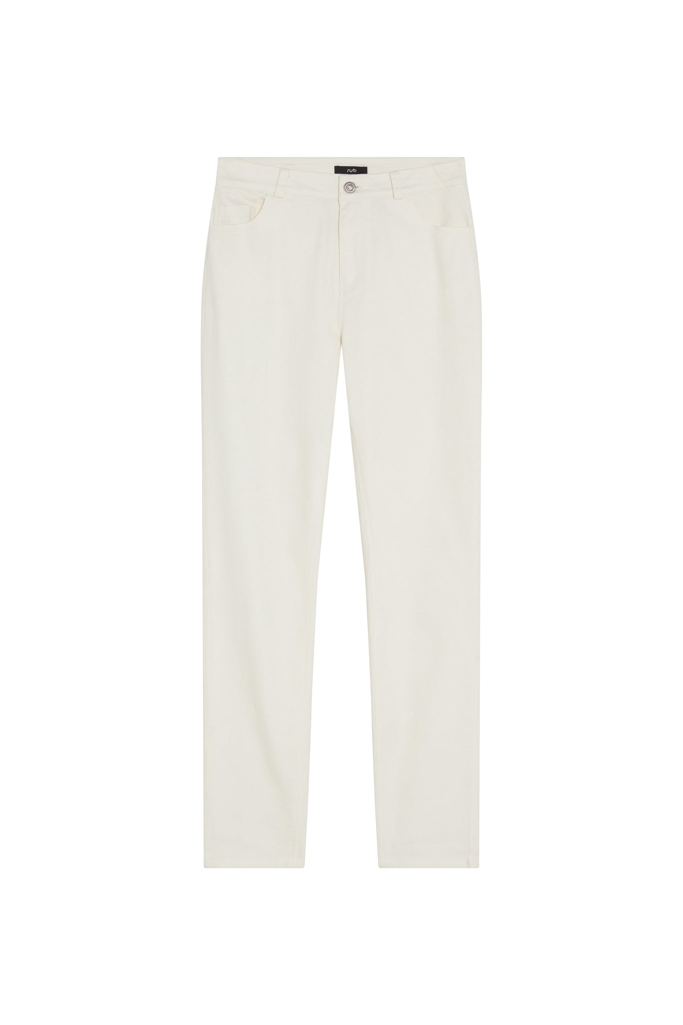 The Iconic Fitted Denim Pants
