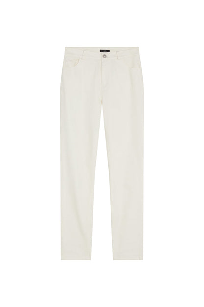 The Iconic Fitted Denim Pants