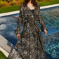 The Masterpiece Leopard Chiffon Dress