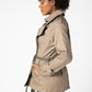 Twill Combo Trench Coat