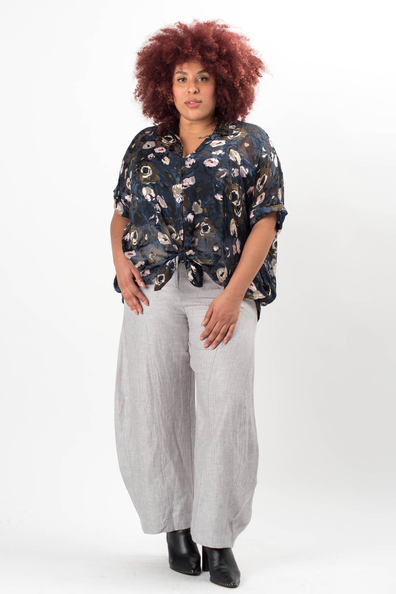 Desmond Linen Wide Pants
