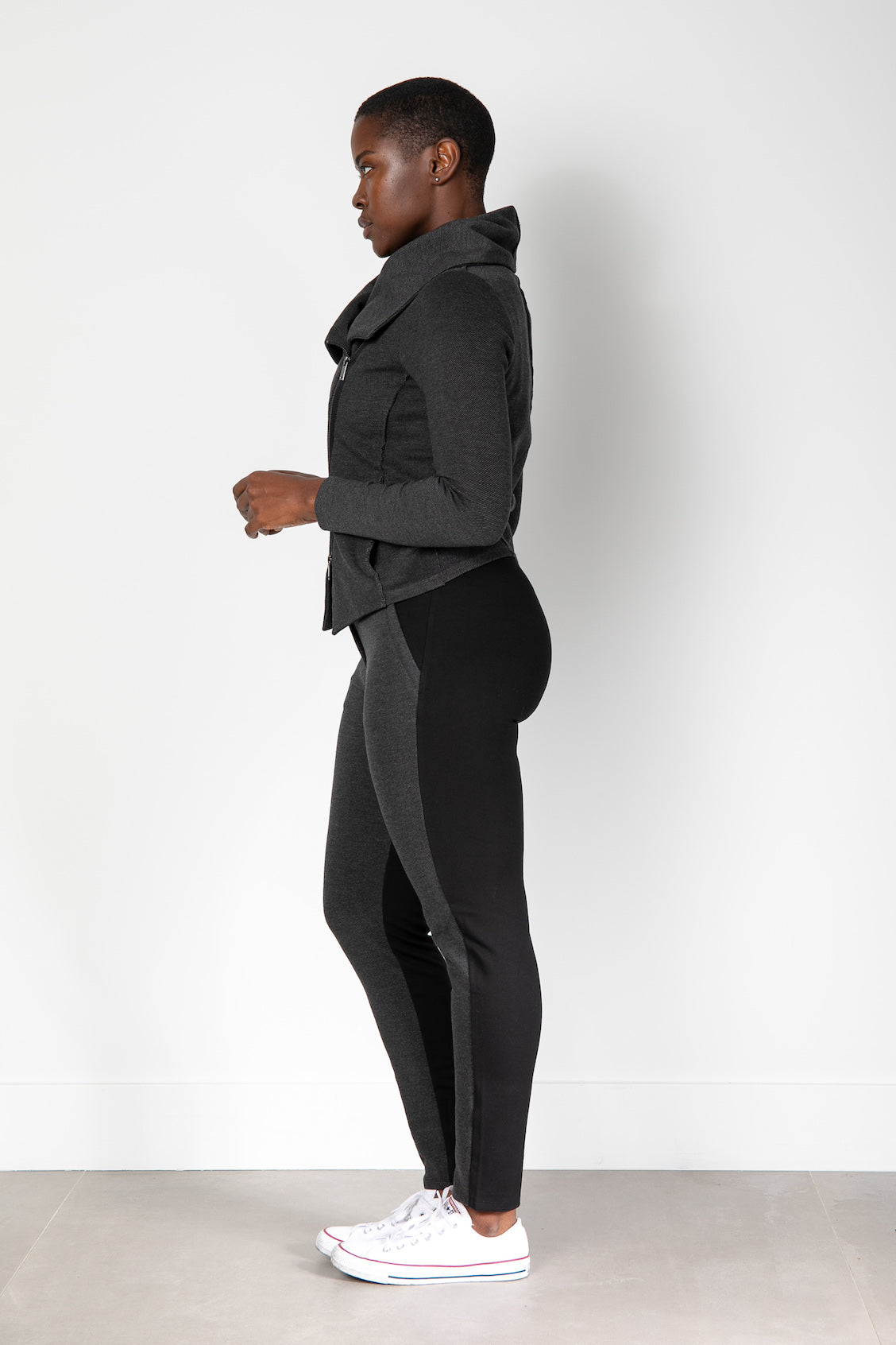 Prague Combo Fitted Pants