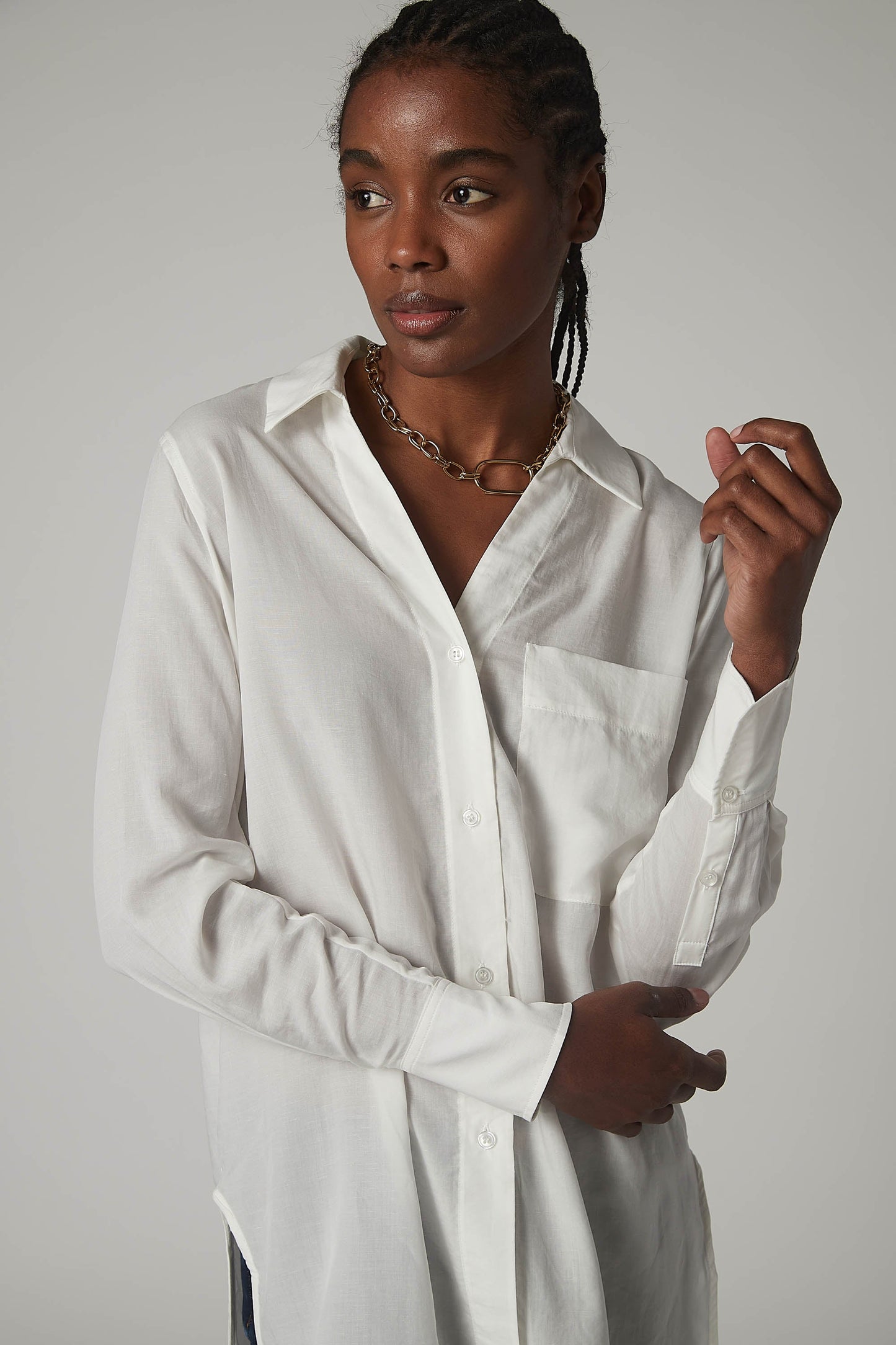 Timeless Button Down Tunic