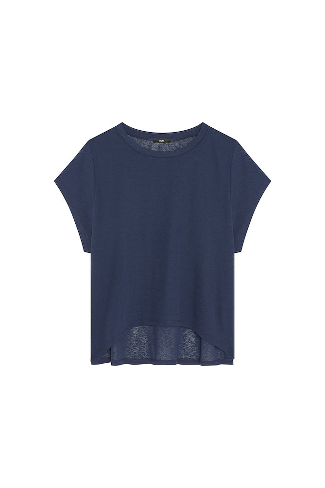 Sheer Knit Oversize Tee