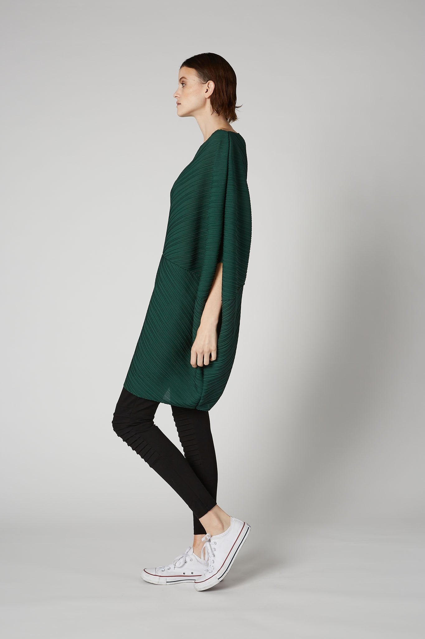 Emerald Cindy Pleated Tunic