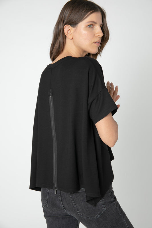 Oversized Tee With Back Details