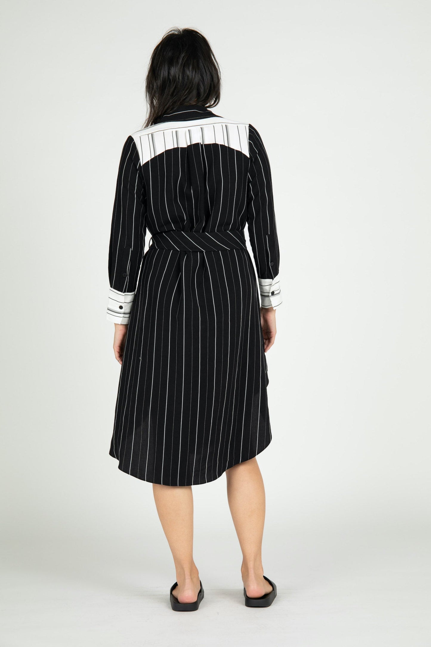Saint Tropez Striped Shirt Dress