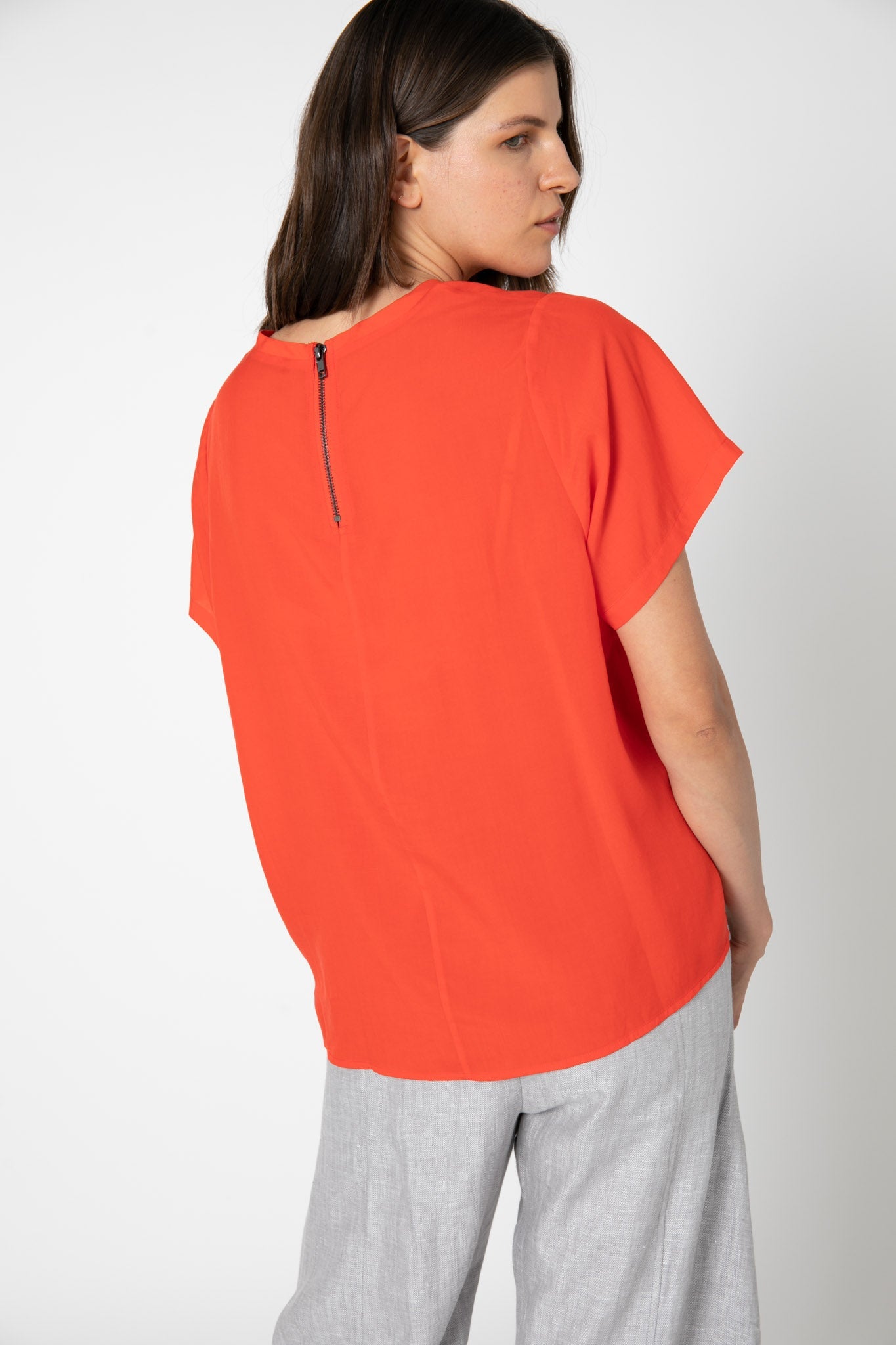 Oversized Hot Red T-Shirt