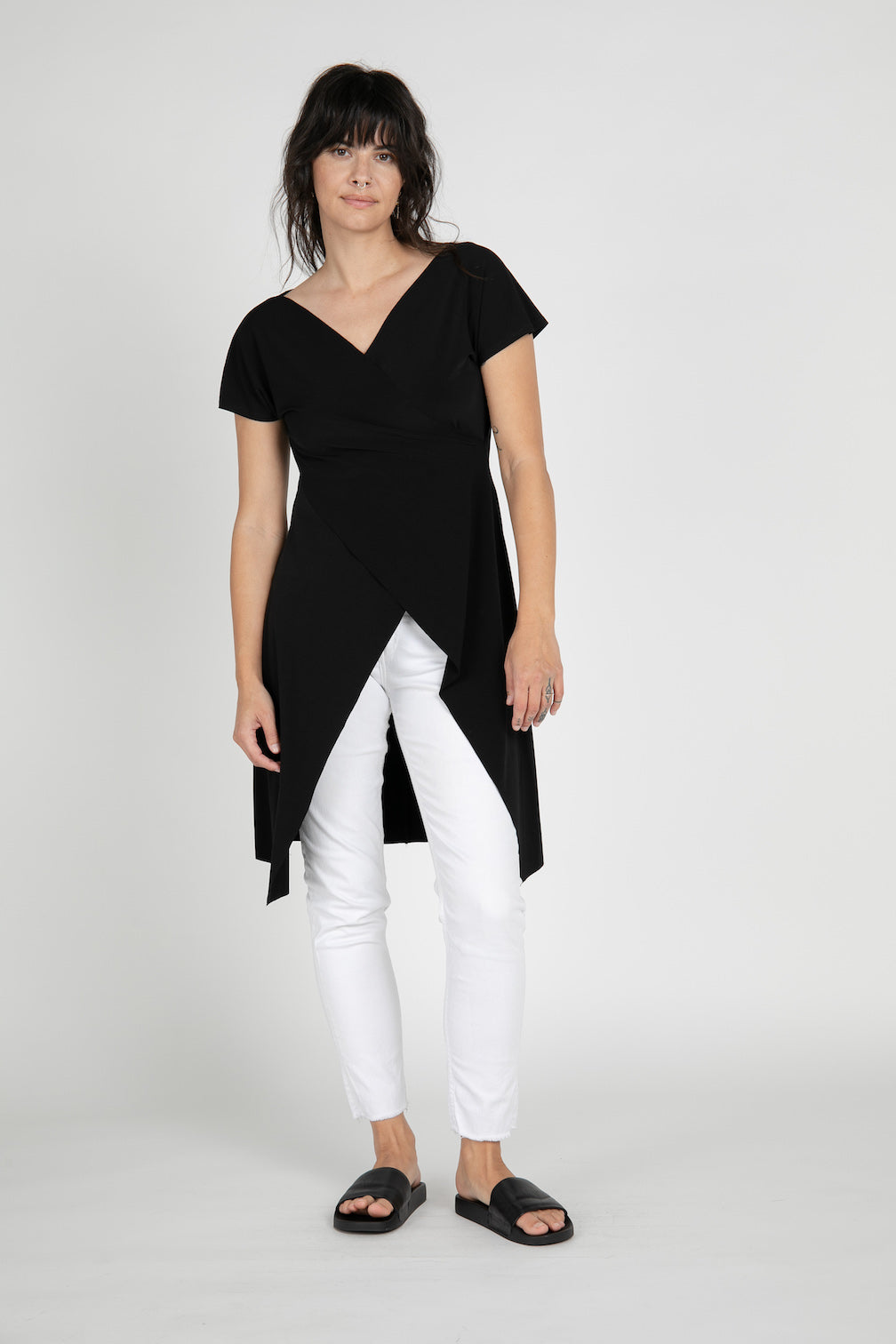 Denise Cross Front Tunic