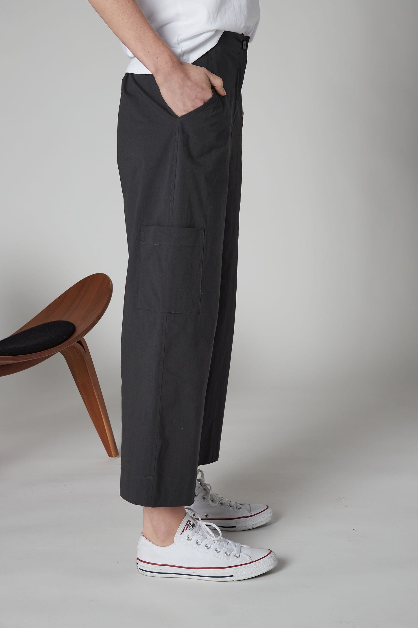 KIND OF CARGO POPLIN PANTS