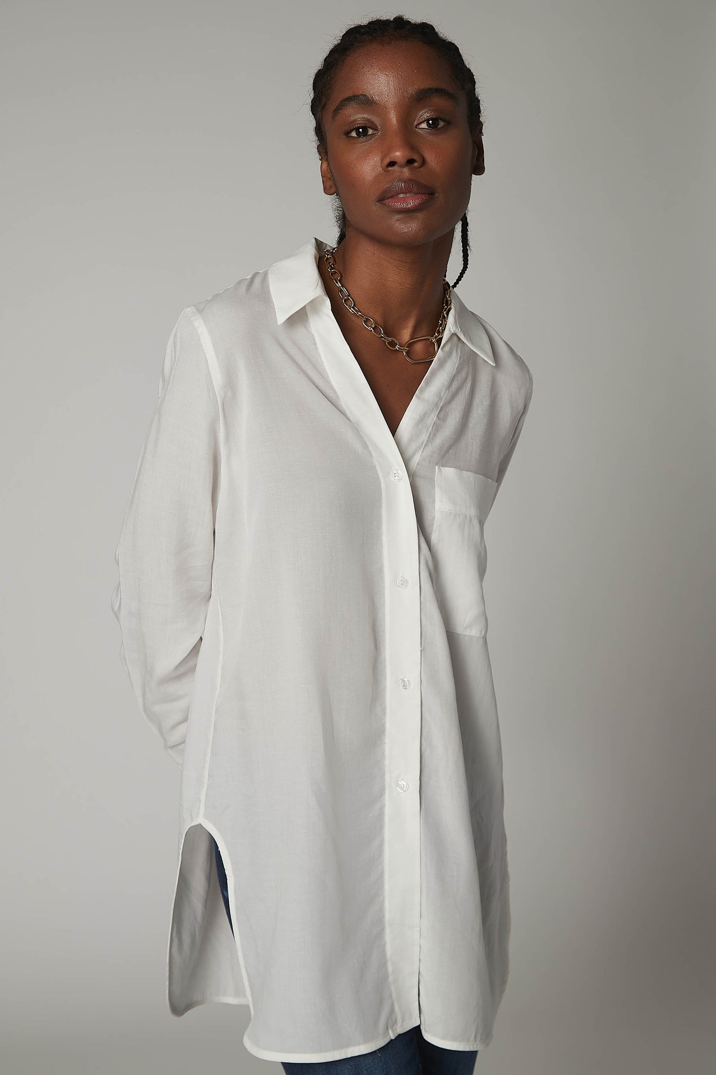 Timeless Button Down Tunic