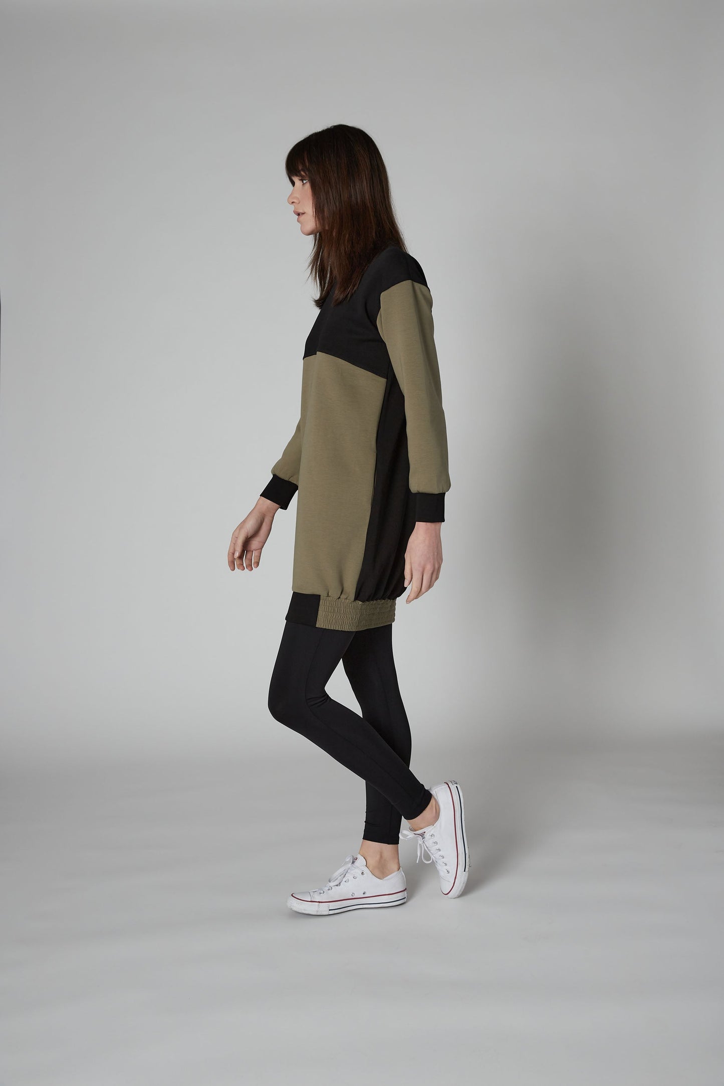 Effortless Scuba Tunic Dress