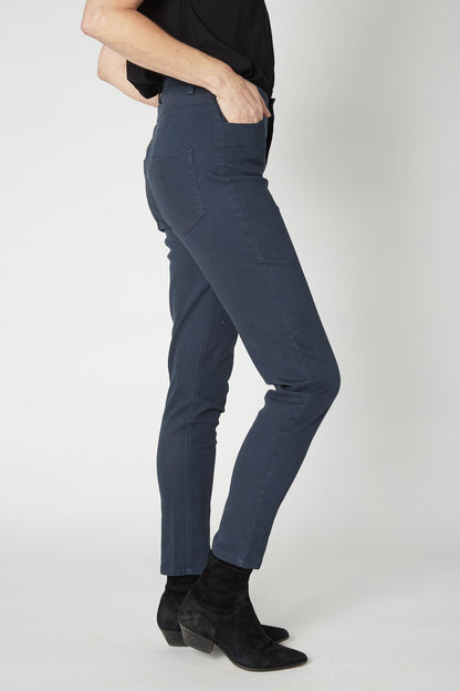 The Iconic Fitted Denim Pants