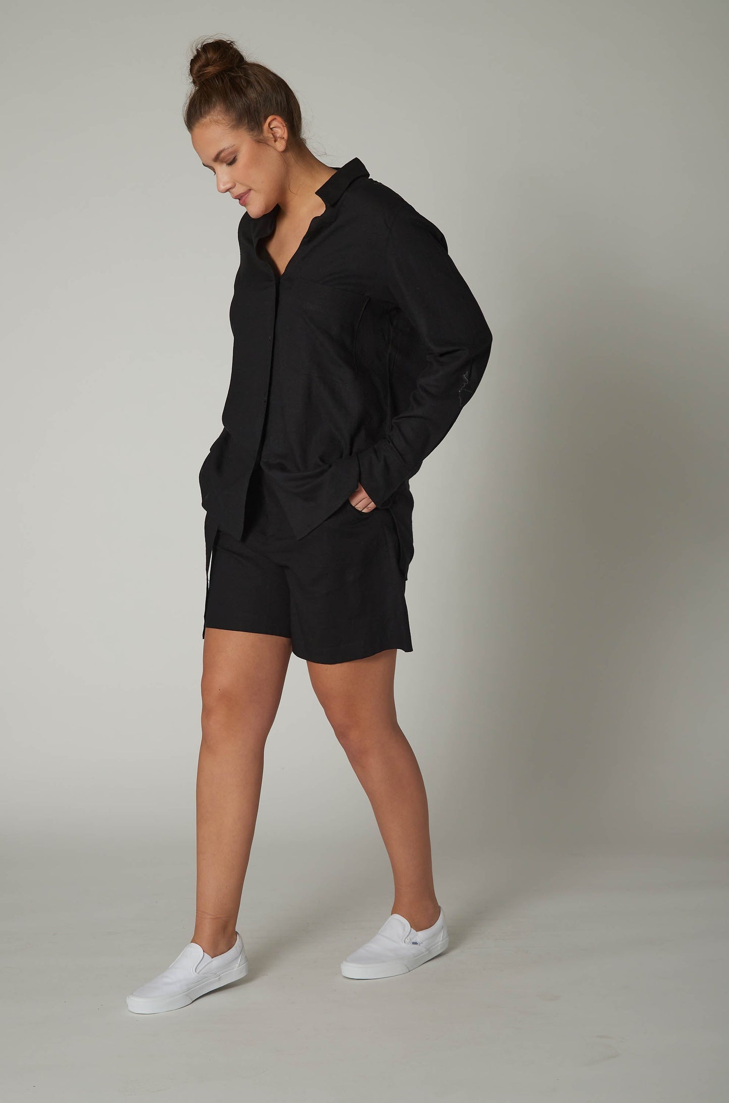 Linen Timeless Button Down Tunic