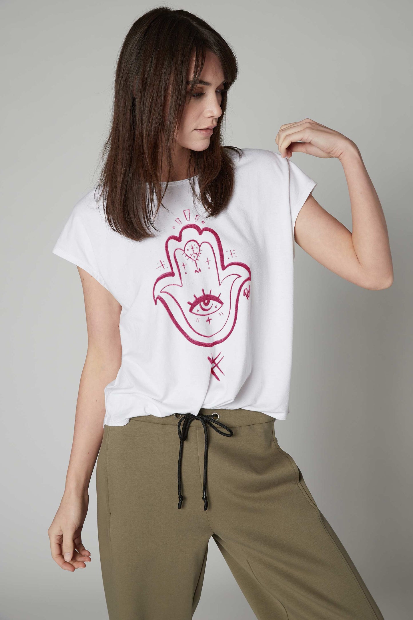 Hamsa Bamboo Tuck In Tee
