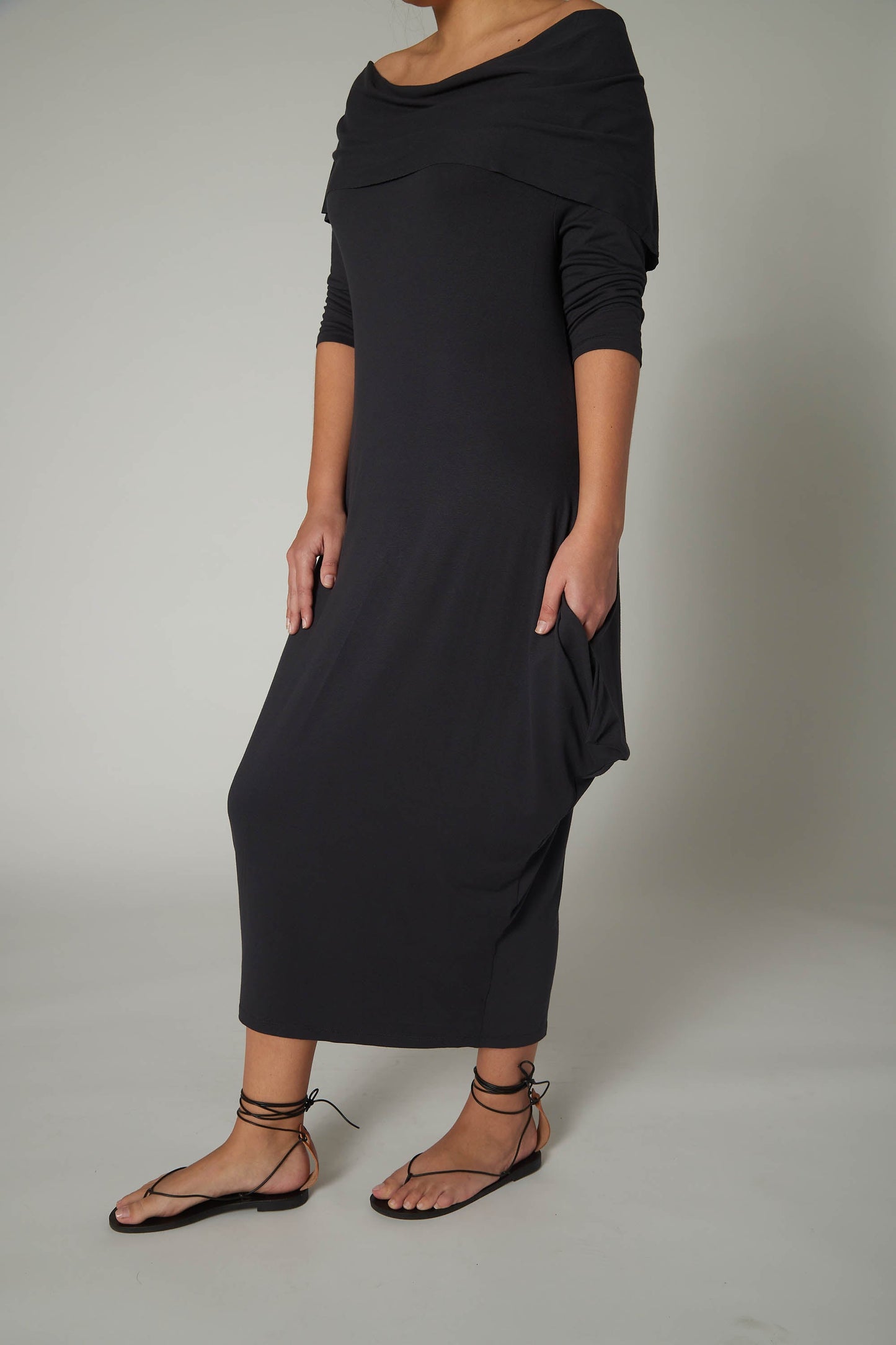 Iconic Off The Shoulder Bamboo Dress