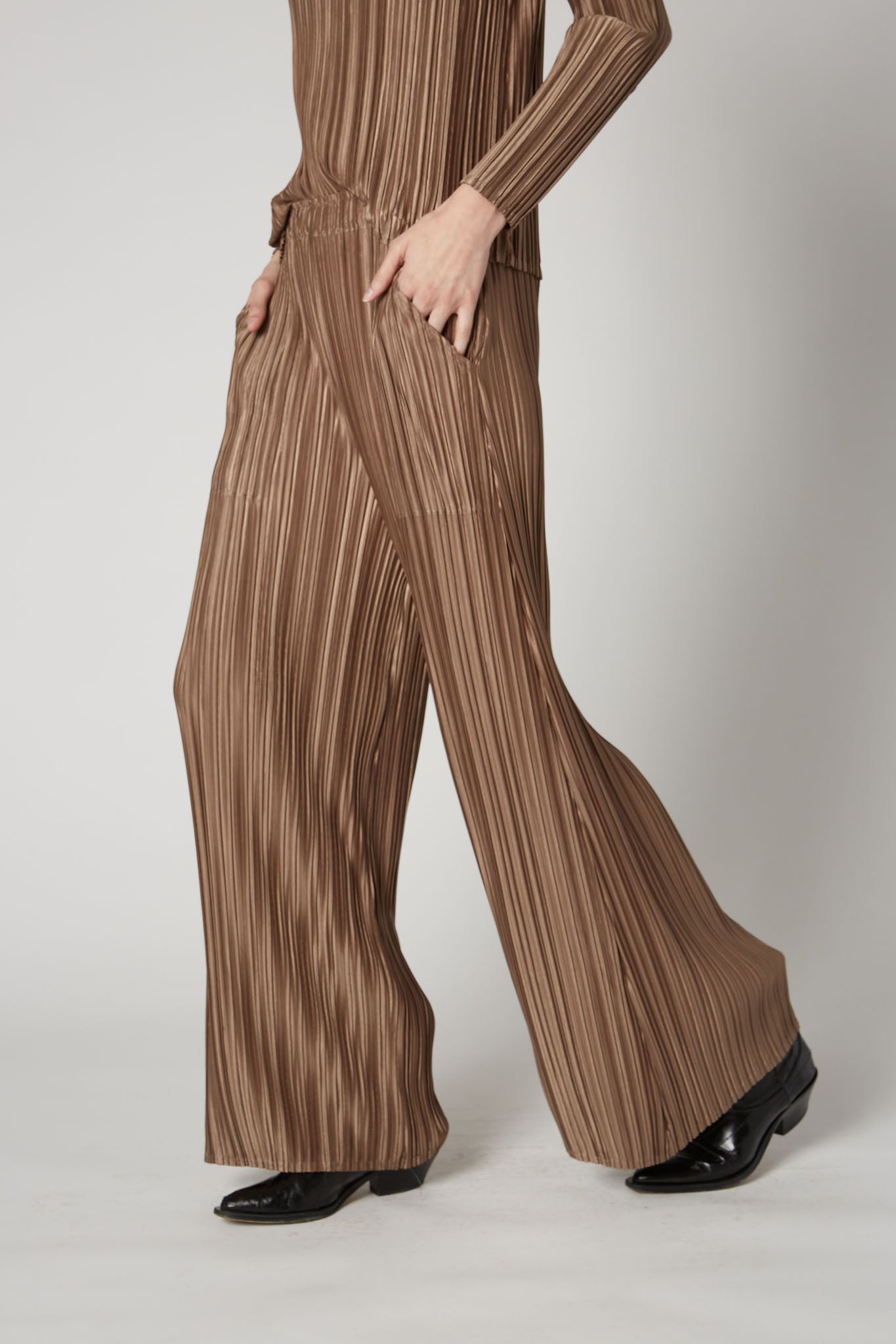Like Pajamas Dressy Pleated Pants