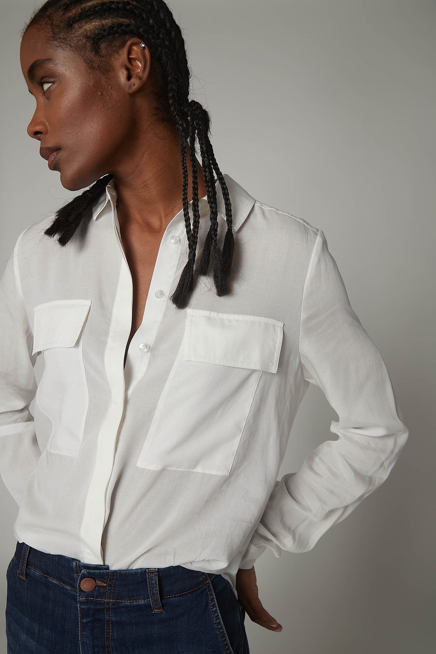 The Classic White Blouse
