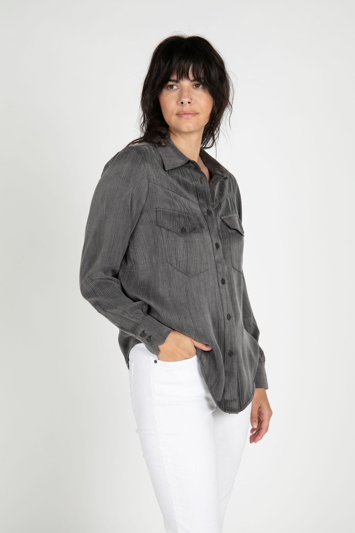 Buenos Aires Button Up Top