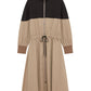 More Than a Zip Twill Dress