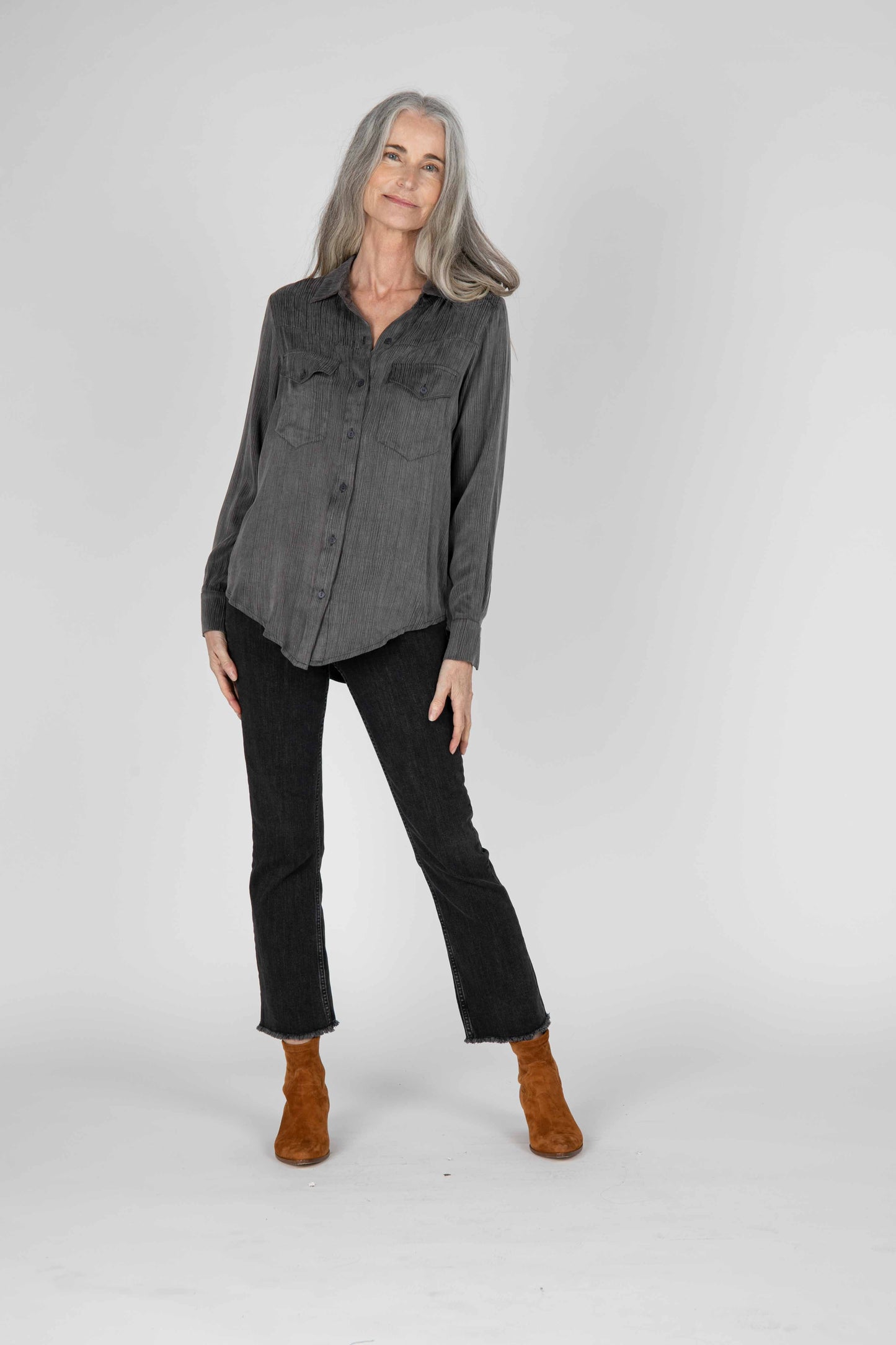 Buenos Aires Button Up Top