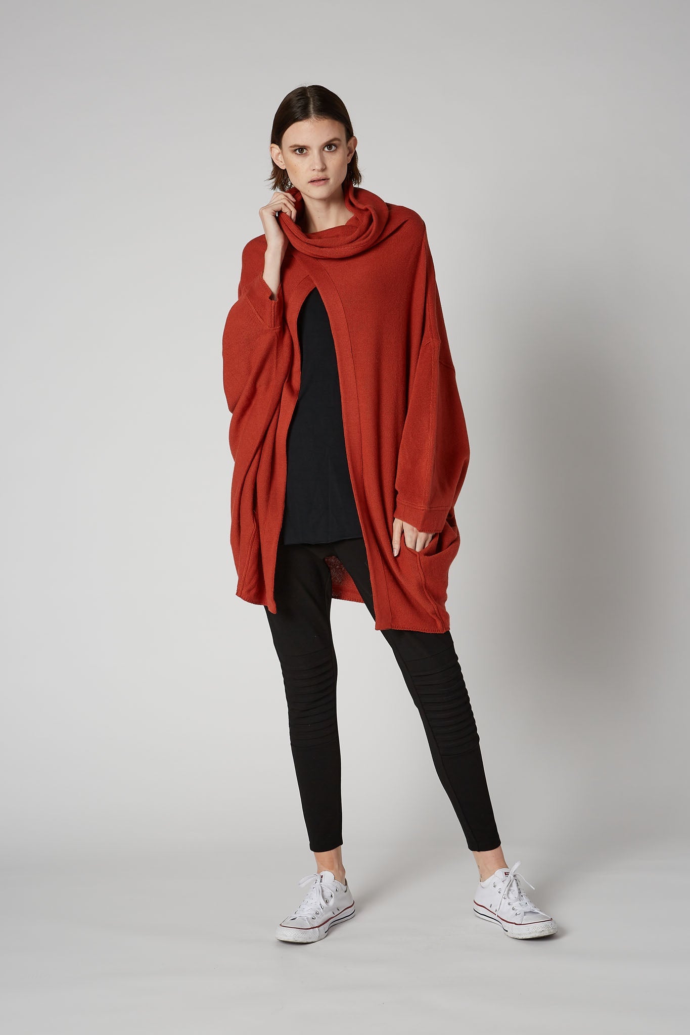 Wrapped Up Cocoon Knit Cardigan