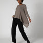 Sheer Knit High Low Top